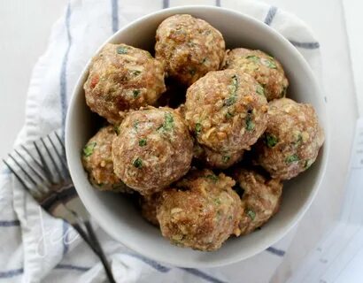 Asian Style Turkey Meatballs with Dipping Sauce Sunshine Wel