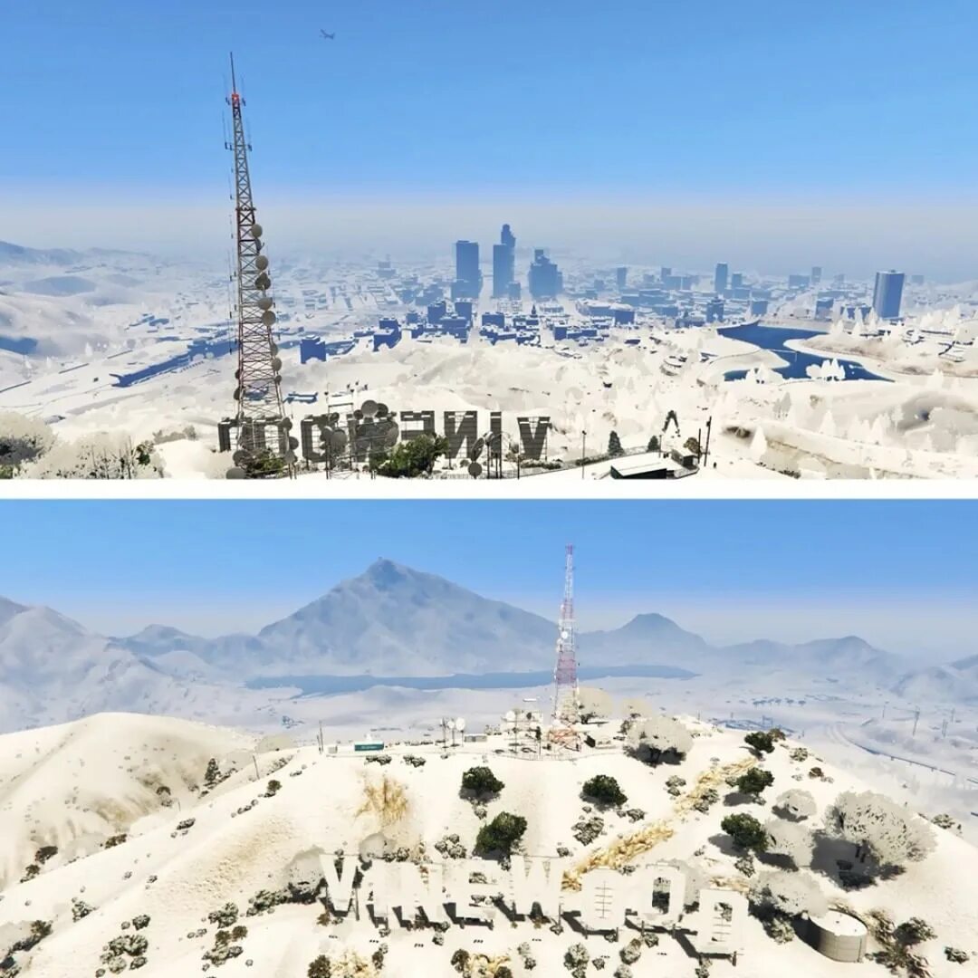 Gta 5 is there snow фото 101