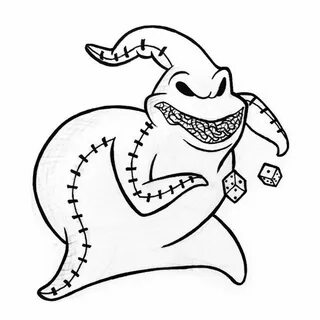 oogie boogie coloring pages 6 ,colouring pictures Nightmare 