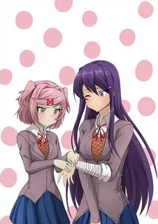 Natsuki and Yuri by sakaroh on DeviantArt Yuri, Club et Watt