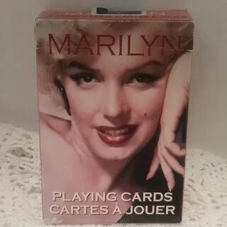 Marilyn Monroe Playing Cards From 1980s Bicycle Brand Color 