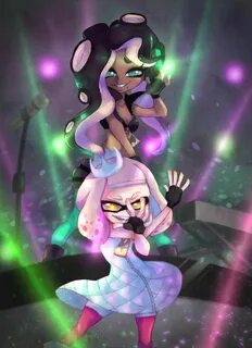 Marina and Pearl Splatoon Splatoon, Pearl and marina, Pearl 