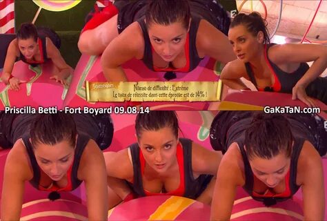 Priscilla sexy dans les cylindres de Fort Boyard (video) 1pi