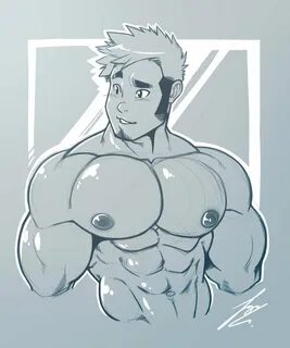 moobs /big pecs / man boobs.