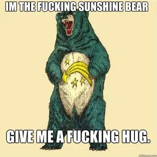 bear hug meme - Google Search Sunshine bear, Hug meme, Bear