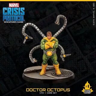 Games: Marvel Crisis Protocol Doctor Octopus Miniature (New 