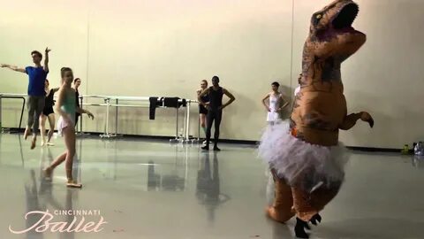T Rex Dancing Ballet Ballet memes, Dance memes, Ballet jokes