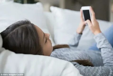 Teenagers who stay up all night texting 'less likely to exce