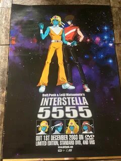 Ultra Rare Interstella 5555 Movie posters for sale - Set of 