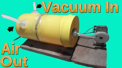 How to make Vacuum Pump Air Pump Easy way - YouTube