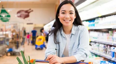 Asian woman costco