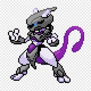Game Mewtwo Pokémon Trainer Charizard, evolusi pixel art pok