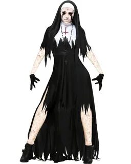 Купить Halloween Nun Costume Set Carnival Party Game Cosplay