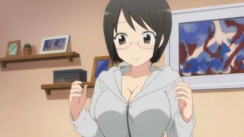 Anime girl small boob joke