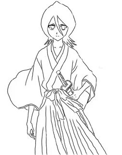 Rukia Kuchiki 13 Coloring Page - Anime Coloring Pages