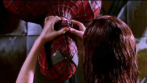 Spider-Man (2002) - Upside-Down Kiss Scene - YouTube