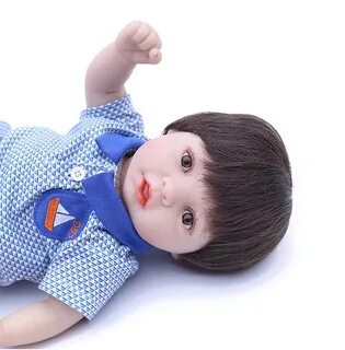 👶 Мягконабивная кукла реборн мальчик Аким 42 см. купить за 6