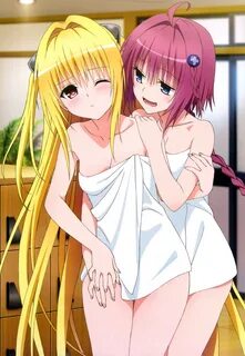 To Love Ru Wallpaper Lala Momo Nana Bathtub posted by Zoey W