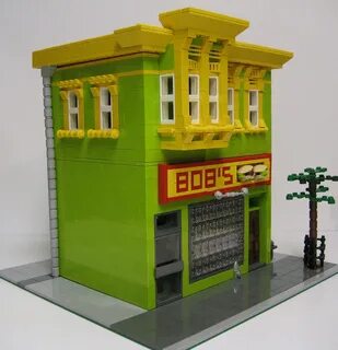 Lego Bob's Burgers ready to insert into cafe corner style . 