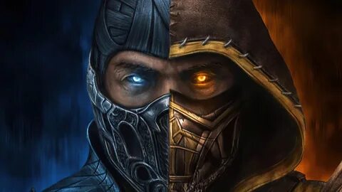 Wallpaper sub zero, scorpion, mortal kombat background