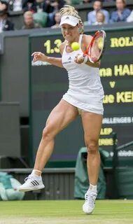 Her Calves Muscle Legs: Angelique Kerber Tennis Legs and Cal