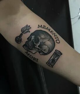 Тату memento mori на руке (63 фото)