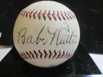 Babe Ruth & Ty Cobb Novelty/Replica 1933 Autographed Basebal