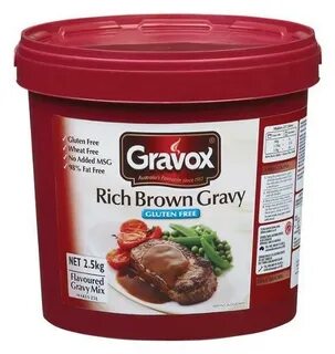 Gravox Rich Brown Gravy Mix Gluten Free 2.5KG - NUTSANDSPICE
