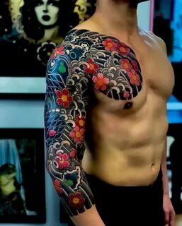 Японские татуировки для мужчин: эскизы в японском стиле
