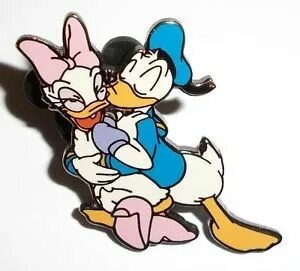 Donald Duck and Daisy Kissing ... -2001-Donald-Duck-Embracin