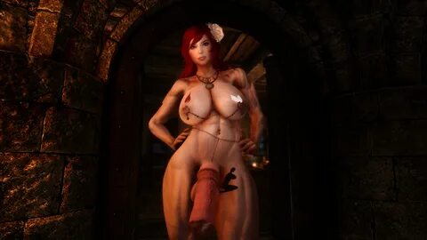 تويتر \ alyosh على تويتر: "#skyrim #futa #futanari #shemale 