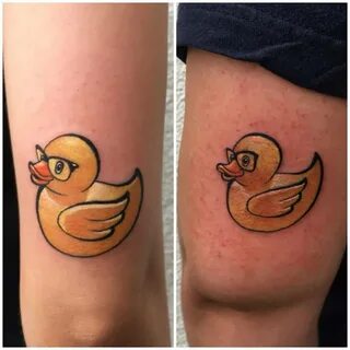 Yellow Duck Tattoo Idea - Blurmark