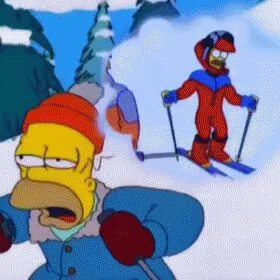Sexy Flanders GIF - Ned Simpsons Homer - Descubre & Comparte