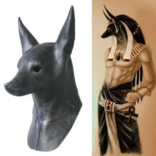 Mythical Creatures Anubis Egyptian God Mens Adult Halloween 