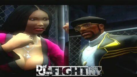 Def Jam: Fight For NY (PS2) - Kimora VS Baxter - YouTube