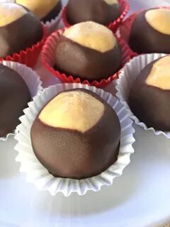 Peanut Butter "Buckeye" Balls (no bake!) - Seasonly Creation