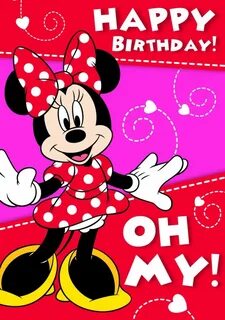 Minnie Mouse Happy Birthday Initation - Invitations Online