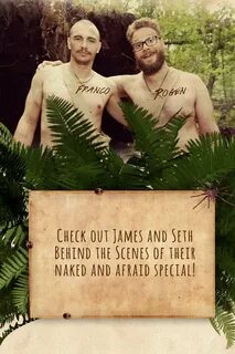 James Franco and Seth Rogen: Naked and Afraid on Instagram