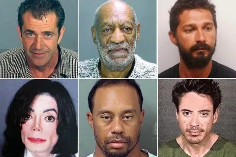 The good, the bad and the ugly of celebrity mugshots