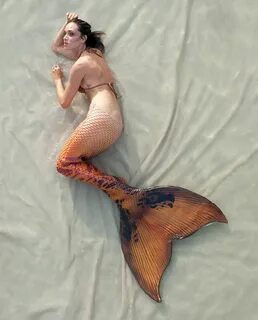 Realistic silicone mermaid tails made for swimming made by M