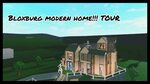 MY modern house!!!(bloxburg check the description - YouTube