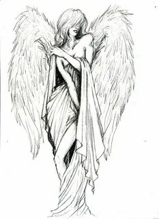 Рисунок карандашом ангел (27 фото) " Рисунки для срисовки и 