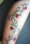 Vine Rose Tattoo / Elegant Rose Vine Tattoos That Will Pull 