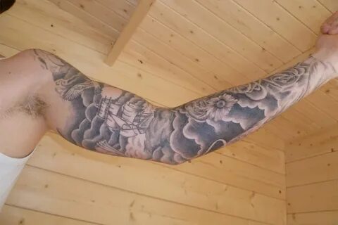 Cloud Style Cloud tattoo, Cloud tattoo design, Arm tattoos f