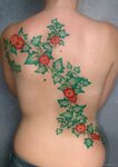Flowers Tattoo On Back Tattoo Designs, Tattoo Pictures