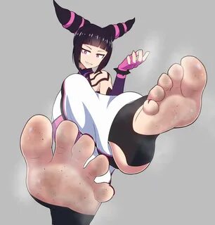 Juri Han's Dirty Feet Street Fighter Rule34 Hentai Truyen-He