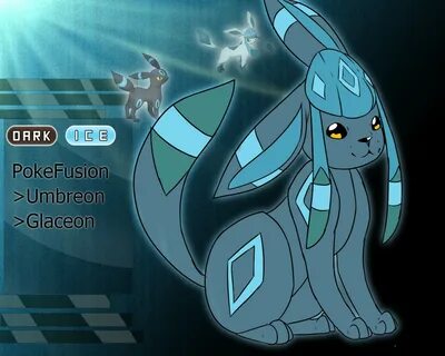 Pokefusion - umbreon,glaceon - Glaceon Art Fusion Pokemon Um