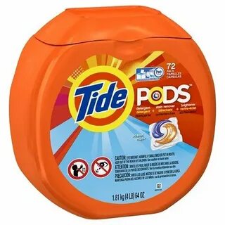 Tide PODS Laundry Detergent Pacs - Ocean Mist - 72 ct - купи