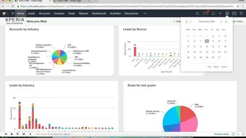Zoho CRM New UI complete product overview Dec 8th 2016 - You