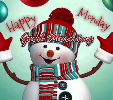 Winter Happy Monday Good Morning Quote Monday morning quotes